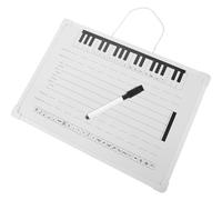 Music Dry Erase Board with Staff Lines and Note Stickers