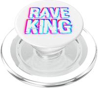 Music EDM Techno Rave King PopSockets PopGrip for MagSafe