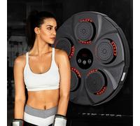 Music Electronic Boxing- Wall Target-Boxing Machine With Lights,Musical Boxing Machine For Wall-Rechargeable Bluetooth Connected Boxing Equipment