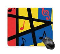 Music Elements Mouse Pad - Non-Slip Rubber Base Ultra-Thin Desk Mat Waterproof & Portable Mousepad for Gaming, Office, Design 25 * 30cm