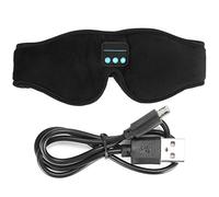 Music Eye Sleep Headphone, 3D Eye, Built in Speakers for Music Playback, Soft Nylon Polyurethane Material, Volume and Song Selection,