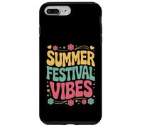 Music Festival Arts Literary Groovy Vintage 1960s 1970s Case for iPhone 7 Plus/8 Plus