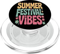 Music Festival Arts Literary Groovy Vintage 1960s 1970s PopSockets PopGrip for MagSafe