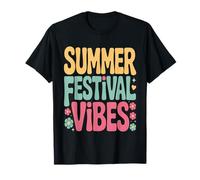 Music Festival Arts Literary Groovy Vintage 1960s 1970s T-Shirt