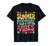 Music Festival Arts Literary Groovy Vintage 1960s 1970s T-Shirt