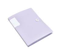 Music File Folder A4 30/60/80/100 Pages Plastic Budget Binder File Folder Documents Booklet Leaflet Student Office Desk Supplies Organizer(80 Pages)