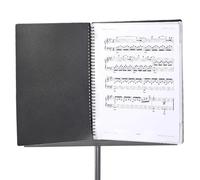 Music File Folder - Sheet Music File Folder A4 Folder with Wrist Strap | Adjustable Piano Sheet Music , Paper Storage Folder for Choirs, Orc