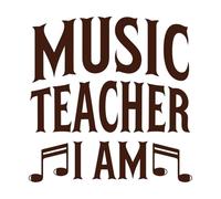 Music Fine Carving Stickers 42x42.5cm Car Body Decoration Coffee