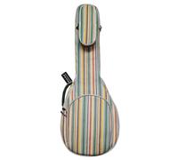 MUSIC FIRST Original Design 0.65" (16mm) Thick Padded Canvas Hawaii Style 5-string Banjo Case, Banjo Gig Bag (Fit for Overall Length 38 inch / 96~97cm Full Size Banjo)
