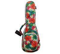 MUSIC FIRST Original Design Nylon "Tropical Flower" ukulele case ukulele bag ukulele cover, New Arrial! (Fit for 21 inch Soprano Ukulele)