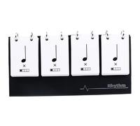 Music Flash Cards, Music Theory Rhythm Flash Cards Note Training Card Education Improve Sightreading & Musical Terminalogy for Students