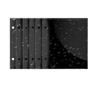 Music Folder 6 Piece Set - 7.48x6.5 in Storage Sleeves Display Book | A4 Sheet Muusic Organizer for Photos, Choral Sheets, Trumpet, Choir, Band, Classroom, Office, Home, Practice and Performance Use