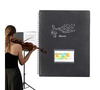 Music Folder for Sheet Music, Sheet Music Folder | Music File Folder | Piano Sheet Music Holder for Orchestras, School Choirs, Young or Adult Artists