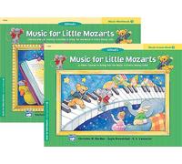 Music For Little Mozarts, juego de libros de nivel 2: 2 (juego de dos libros, libro de lecciones, libro de trabajos)