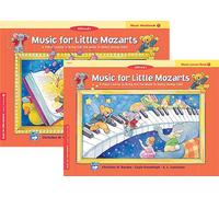 Music For Little Mozarts, Level 1: 2 Book Set (2 Book Set, Lesson Book, Workbook)