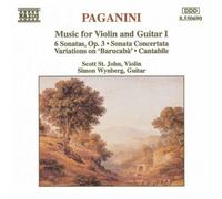Music for Violin & Guitar 1 by N. Paganini (1994-05-03)
