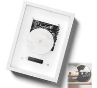 Music Frame Cd Player, Bluetooth 5.0 Audio Player, Aux Wired Output Desktop And Wall Mountable Cd Disc Player For Home Corridor Office Wall Decor