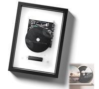 Music Frame Cd Player, Bluetooth 5.0 Audio Player, Aux Wired Output Desktop And Wall Mountable Cd Disc Player For Home Corridor Office Wall Decor