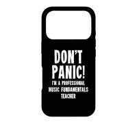 Music Fundamentals Teacher Case for iPhone 17 Pro