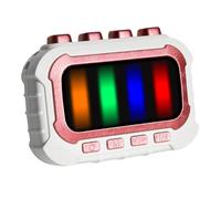 Music Game - Handheld Rhythm Machine, Fast Push Reaction Toy | Lightweight Abs Design, Quick Reflex Challenge for Kids Teens Adults, Perfect for Home Travel Leisure Time Play, White/pink/black/blue