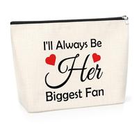 Music Gift for Women Cosmetic Bag Music Lover Gift Singer Fan Gift for Best Friend Sister Daughter Girl Colleague Song Lover Gift Inspirational Gift Christmas Birthday Present for Her Makeup Bag
