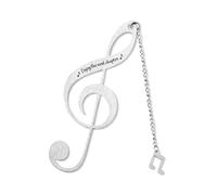 Music Gifts for Students from Teacher Musical Note Bookmark Music Lover Composer Gifts for Women Men Musician Birthday Retirement Graduation Gift Reading Book Lover Christmas Gift for Guitar Player
