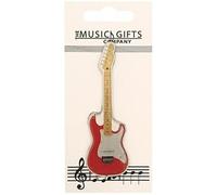 Music Gifts: Fridge Magnet (Electric Guitar - Red)