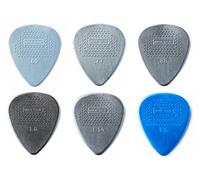 Dunlop Nylon Max Grip Standard Picks Sample Mix Pack (2 of each gauge)