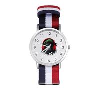 Music Gorilla with Headphone Wrist Watches with Scale Casual Braided Strap Easy Reader for Work Workout Men Women