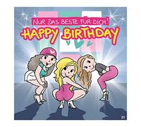 Music Greeting Card - Funny Archie Birthday Card - Matching Saying & Inside - Includes Envelope - 17cm x 16.5cm