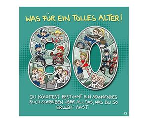 Music Greeting Card - Funny Archie Happy Birthday Card - Matching Saying & Inside - Includes Envelope - 17cm x 16.5cm