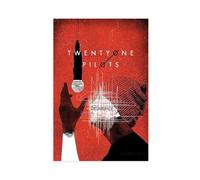 Music Group Twenty Poster & One Pilots Blurryface Music Album Cover Dormitory Bedroom Wall Art Deco Poster (1) Canvas Poster Bedroom Decor Landscape Office Room Decor Gift 12x18inch(30x45cm)