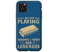 Music I Am Not Playing Wrong I Have Air Leakages Harmonica Case for iPhone 11 Pro Max