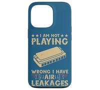 Music I Am Not Playing Wrong I Have Air Leakages Harmonica Case for iPhone 13 Pro
