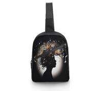Music Image Sling Bag Cross Body Bag Waist Pack