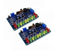 Music-Interactive Soldering Kit With Fiberglass Board Design For Guided Circuit Construction And Testing(2PCS)