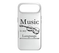 Music Is My Language Fiddle Music Apparel Case for iPhone Air