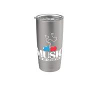 Music is My Medicine Stainless Steel Insulated Tumbler