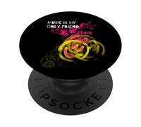 Music Is My Only Friend (Graffiti Graphic) PopSockets Adhesive PopGrip