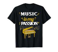 Music is my Passion - Great Music Piano Player Outfit T-Shirt