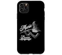 Music is my second language flute Case for iPhone 11 Pro Max
