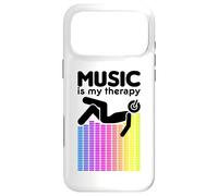 Music Is My Therapy Equalizer DJ Rainbow Sound Engineer Case for iPhone 17 Pro Max