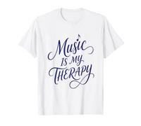 Music is My Therapy Song Lyric Melody Healing Gift T-Shirt