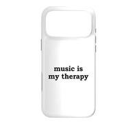 Music Is My Therapy Sound Healer Case for iPhone 17 Pro Max