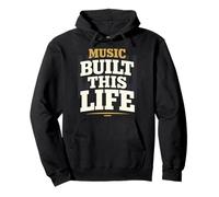Music Is Not a Phase Musician Lifestyle Musical Passion Pullover Hoodie