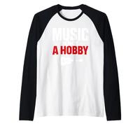 Music is Not a Phase Musician Lifestyle Musical Passion Raglan Baseball Tee