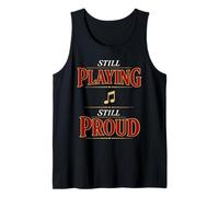 Music is Not a Phase Musician Lifestyle Musical Passion Tank Top