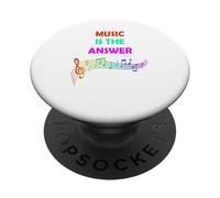 Music is the answer PopSockets Adhesive PopGrip