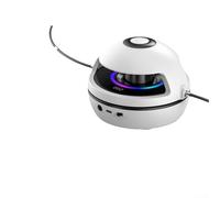 Music Jump Rope Machine, Intelligent Multi-Person Training Machine, Wireless Skipping Rope Interactive Large Screen Count(White)