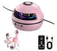 Music Jump Rope Machine, Skipping Rope, Wireless Skipping Rope with Counter, Skipping Ropes Kids with Remote Control & 10 Speed Level, Kids Gym Equipment with Lcd Display for Kid, Adults, Gym Workout